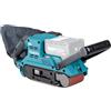 Makita BS001GZ - Smerigliatrice a nastro, 40 V max, larghezza di banda 76 mm, senza batteria e caricatore