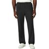Amazon Essentials Pantaloni della Tuta Senza Elastico sul Bordo, in French Terry, Vestibilità Classica Uomo, Carbone Puntinato, XXL