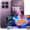 XIAOMI 17T Pro, Smartphone 12+512GB, Display Eye-Care 6,83" 144Hz, Batteria Silicio-carbonio da 7000mAh (typ), Teleobiettivo Leica 5x, 100W HyperCharge, Deep Violet, Garanzia 3 anni TV A PRO 32
