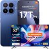 XIAOMI 17T Pro, Smartphone 12+256GB, Display Eye-Care 6,83" 144Hz, Batteria Silicio-carbonio da 7000mAh (typ), Teleobiettivo Leica 5x, 100W HyperCharge, Deep Blue, Garanzia 3 anni TV A PRO 32
