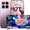 XIAOMI 17T, Smartphone 12+256GB, Display Eye-Care da 6,59" 120Hz, Batteria da 6500mAh(typ), Teleobiettivo Leica 5x, 67W HyperCharge, MediaTek Dimensity 9500, Violet, Garanzia 3 anni TV A PRO 32