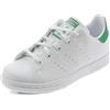 adidas Stan Smith C, Sneaker Unisex - Adulto, Bianco (Ftwr White/Ftwr White/Green Fx), 32 EU