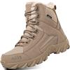 IYVW 999 Stivali da Combattimento Militari da Uomo Stivaletti da Allenamento dell'Esercito Stivaletti Tattici Junglebeige 43 EU