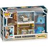 Funko Bitty Pop! Bitty Pop! Boxes: Avatar The Last Airbender - Kingdoms - Aang And Princess Yue Playset con 2-0,9 Pollici (2,2 Cm) minuscole Mini Figure- Vetrina Espositiva da Collezione