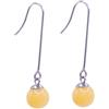 NILUXE DESIGN - Orecchini Donna Con Pietra Naturale - Orecchini Pendenti Con Gemme Semipreziose - Orecchini Con Pietre E Acciaio Inossidabile