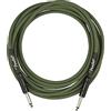 Fender® »STRUMMER PRO CABLE - GRAB GREEN« Joe Strummer Signature Cavo per strumenti - 4 Metri