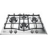 Hotpoint Ariston Piano cottura ad incasso 60 cm 4 fuochi Gas comandi frontali griglie smaltate Hotpoint PCN 642 IX/HAR