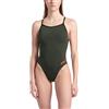 ARENA WOMEN'S SWIMSUIT LACE BACK SOLID Costume da donna Performance