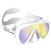 CRESSI MASCHERA HONEY BIANCO/BIANCO LENTE 420 UV GIALLO/BLU Subacquea