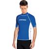 CRESSI RASH GUARD UOMO M/CORTA BLU TAGLIA 3XL/7 (58) da