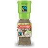 Cannamela - Fairtrade BIO, Pepe nero macinato. Confezione da 23g. Ideale per per arricchire di gusto qualsiasi piatto di carne, pasta e verdura