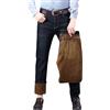 Beokeuioe Pantaloni invernali imbottiti Thermojeans da uomo Thermohose Schneehose con fodera in pile Pantaloni in pelle di montone Jeans Teddyfleece Caldi Gamba Dritta Pantalone invernale, A1 nero., M