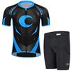 Million Trade Set di Maglia Ciclismo per Bambino (Maglia Bici a Manica Corta + Pantaloncini con Imbottitura)