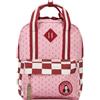 Bioworld Demon Slayer Logo Cotone Canvas Donna Rosa Mini Zaino