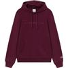 Champion Felpa Uomo con Cappuccio e Interno Felpato con Maxi Logo Ricamato Icons, 220271 (IT, Testo, L, Regular, Regular, Bordeaux)