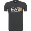 Emporio Armani T-Shirt EA7 Uomo Maglietta 3ZPT62 PJ03Z, Manica Corta, Girocollo (Grigio, L)