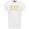 Emporio Armani Maglietta T-Shirt Uomo EA7 6HPT51 PJM9Z, Manica Corta, Girocollo (Bianco, L)
