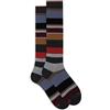 Gallo Calze lunghe uomo e grigio righe multicolor macro