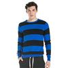 Extreme Pop Uomo Maglione a Righe con Girocollo UK Brand