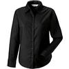 Russell - Camicia Maniche Lunghe - Donna (6XL) (Nero)