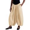 Fisoew - Womens Wide Leg Pants, Pantaloni Donna