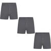 Albero Natur Boxer da uomo in 100% cotone biologico, taglio comodo e largo, con apertura e bottone in legno, certificato GOTS, antracite., M