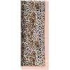 GUESS Sciarpa Donna Animalier, Rosa, 100% Poliestere, 70 x 180 cm, Stile Casual