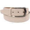 QUAMOD cintura uomo in pelle scamosciata larga 3,5 cm- 4 cm (35mm-40mm) | blu navy, marrone, taupe, nero, grigio, cognac | scamosciato con confezione regalo | produzione ecologica e leale