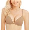 Wingslove Reggiseno Push-up da Donna - V-Plunge, Ferretto, Multiposizione, 39 Taglie di Coppa Altro