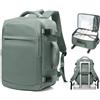 BOXSAM Ryanair Bagaglio a Mano 40x30x25 - Zaino da Cabina Donna Uomo per Aereo (Sotto Sedile) - Borsa da Viaggio 45x36x20 - Zaino Impermeabile per Laptop - Compatibile EasyJet, Business Uomo