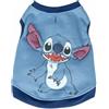 Stitch Felpa per Cane M Blu