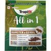Tropifit All in 1 Hamster & Gerbil 500g - Mangime per CRICETI E GERBILLI. Complete alimento estruso, a base di chicchi di cereali e semi, con proteine animali e chitina