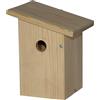 Dehner Natura Jonna - Natura casetta per uccelli selvatici, ca. 19 x 24 x 16 cm, in legno di pino naturale