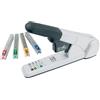 Leitz Cucitrice da Ufficio ad Elevata Capacità fino a 80 Fogli, Argento, Design Ergonomico, Include Cartucce per Punti, 55510084