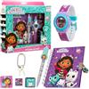 DREAMWORKS GABBY'S DOLLHOUSE Gabby's Dollhouse Orologio Bambina - Set con Orologio Digitale Ragazza e Accessori di Gabby - Idee Regalo Bambine Natale Compleanno