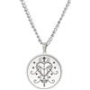 Generico Erzulie Freda Voodoo Veve Collana Pendente Vintage Gioielli Amuleto della maternità