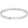 Maserati Bracciale Uomo in Acciaio, Diamanti, Argento e PVD Oro Rosa, Collezione Diamonds - JM423ATY19
