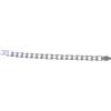 Holibanna Bracciale Catena Bici in Acciaio Titanio Resistente 9Mm X 9 Pollici Moda Unisex Gioiello Catena Per Bici