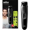 Braun Barbero MGK3220 Dispositivo Multifunzione 6 IN Nero
