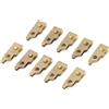 JIOYUNG eufeifeiegds 10 pezzi for tagliacapelli elettrico 8504 8509 8148 8591 1919 interruttore di alimentazione tagliacapelli shrapnel pezzi di ricambio(Gold)