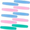 HAWILLOSCH 10 Pezzi Spremi Dentifricio Spazzolini Da Denti Spremiagrumi Riempibile Incandescenza Spazzolino Spremi Tubo Per Il Trucco Avvolgitubo Di Dentifricio Elettrico Parà Automatico Pvc