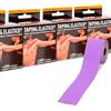 ATS Advanced Training System ATS Taping Elastico® Nastro professionale per fisioterapia, kinesiologia e sport - Rotoli 5cm x 5m Traspirante e resistente all'acqua con +20% di colla (12, Viola)