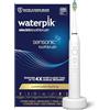 Waterpik Sensonic - Spazzolino elettrico Sonic, spazzolino da denti ricaricabile per adulti con 3 modalità, custodia da viaggio, caricatore USB, bianco STW-03W020