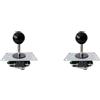 BUAGOUWZ 2X Joystick Controller Joystick Joystick con Scheda A Circuito 5P Pin Joystick Luminoso Console di Gioco Maniglia I