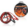 OSRAM STARTER CABLE 900A, Cavi di avviamento per motori a benzina e diesel, 12/24V, OSC350A, Cavo di collegamento per motori ≤7,0L, Cavo di alluminio rivestito in rame, 4,5m