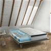 Talamo Italia - Materasso matrimoniale Porzia, Sfoderabile in Memory Foam+Gel e Molle insacchettate, 100% Made in Italy, Anti acaro e Anallergico, Cm 160x200h27