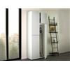 Dmora Armadio Multiuso Grande Camelia, Mobile Multiuso a 4 Ante, Armadietto Porta Scarpe, Guardaroba salvaspazio, 100% Made in Italy, 80x37h195 cm, Bianco