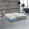 Talamo Italia Materasso Matrimoniale Lorena, sfoderabile in Memory Foam e Micromolle insacchettate, 100% Made in Italy, Anti acaro e Anallergico, Cm 160x190h32