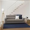 Talamo Italia - Divano letto 2 posti Agrippina, Sofà apertura girevole, Poggiatesta regolabili e Braccioli standard, 100% Made in Italy, Cm 200x95h85, Tortora