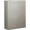 Dmora - Scarpiera Witbank, Mobile portascarpe, Armadio da ingresso multiuso, Mobiletto per calzature, Made in Italy, 80x34h115 cm, Grigio